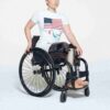 SKIMS FOR TEAM USA COTTON JERSEY PARALYMPIC T-SHIRT SKIMS FOR TEAM USA COTTON JERSEY PARALYMPIC T-SHIRT