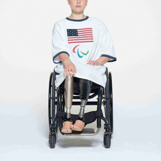 SKIMS FOR TEAM USA COTTON RIB PARALYMPIC T-SHIRT MINI DRESS SKIMS FOR TEAM USA COTTON RIB PARALYMPIC T-SHIRT MINI DRESS