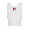 SKIMS FOR TEAM USA COTTON RIB PARALYMPIC TANK SKIMS FOR TEAM USA COTTON RIB PARALYMPIC TANK