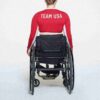 SKIMS FOR TEAM USA SIGNATURE SWIM PARALYMPIC LONG SLEEVE CROPPED T-SHIRT