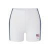 SKIMS FOR TEAM USA SIGNATURE SWIM PARALYMPIC MID WAIST SHORT
