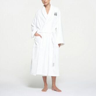 SKIMS FOR TEAM USA TERRY OLYMPIC UNISEX ROBE