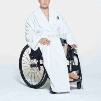 SKIMS FOR TEAM USA TERRY PARALYMPIC UNISEX ROBE