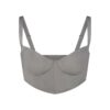 SKIMS LOGO SHINE BALCONETTE CORSET BRA