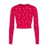 SKIMS SLEEP SUPER CROPPED LONG SLEEVE SKIMS SLEEP SUPER CROPPED LONG SLEEVE