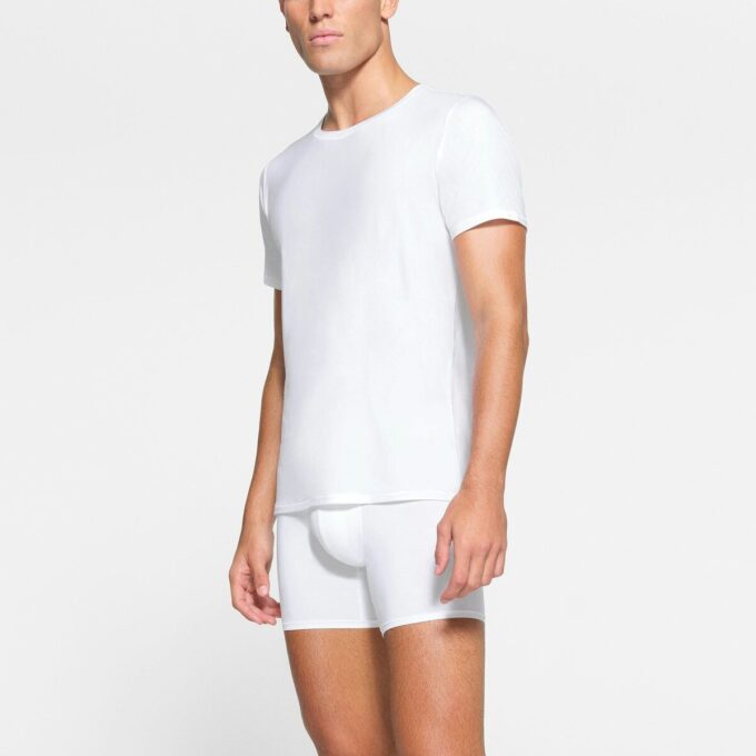 SKIMS STRETCH MENS T-SHIRT 3-PACK SKIMS STRETCH MENS T-SHIRT 3-PACK