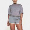 SKIMS TRACK MESH OVERSIZED T-SHIRT