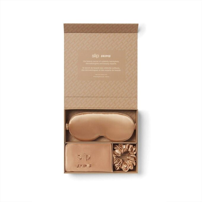 SLIP X SKIMS PURE SILK SIGNATURE GIFT SET SLIP X SKIMS PURE SILK SIGNATURE GIFT SET