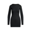 SMOOTH LAYERS CREWNECK MINI DRESS