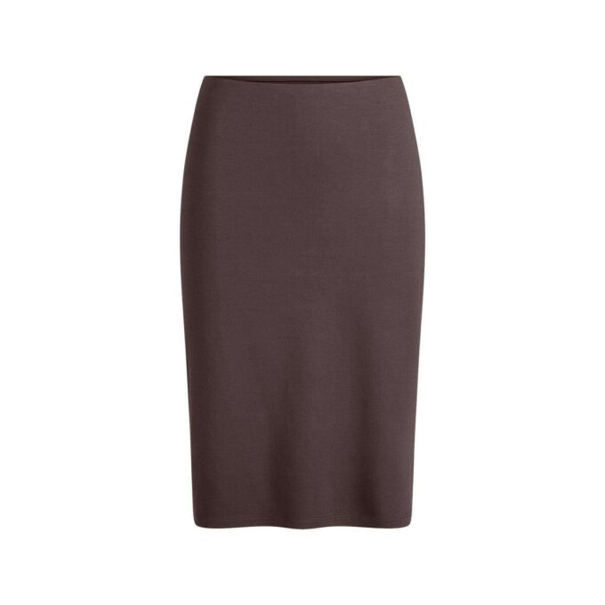 SMOOTH LAYERS MIDI SKIRT