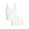SOFT LOUNGE LACE CAMI AND SHORT SET