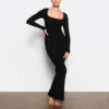 SOFT LOUNGE LONG SLEEVE DRESS SOFT LOUNGE LONG SLEEVE DRESS