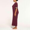 SOFT LOUNGE RINGER T-SHIRT LONG DRESS SOFT LOUNGE RINGER T-SHIRT LONG DRESS