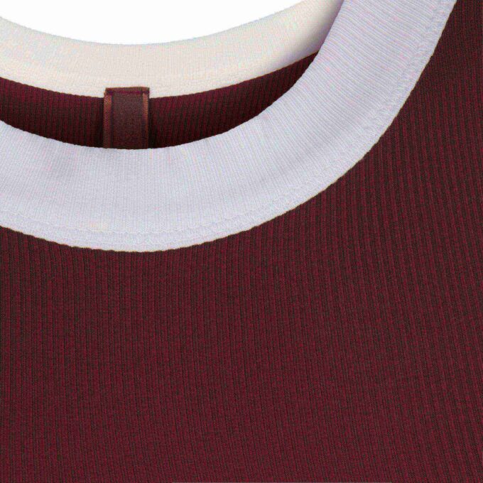 SOFT LOUNGE RINGER T-SHIRT LONG DRESS SOFT LOUNGE RINGER T-SHIRT LONG DRESS