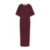 SOFT LOUNGE RINGER T-SHIRT LONG DRESS SOFT LOUNGE RINGER T-SHIRT LONG DRESS