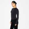 SOFT SMOOTHING SEAMLESS LONG SLEEVE T-SHIRT
