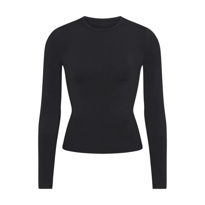 SOFT SMOOTHING SEAMLESS LONG SLEEVE T-SHIRT