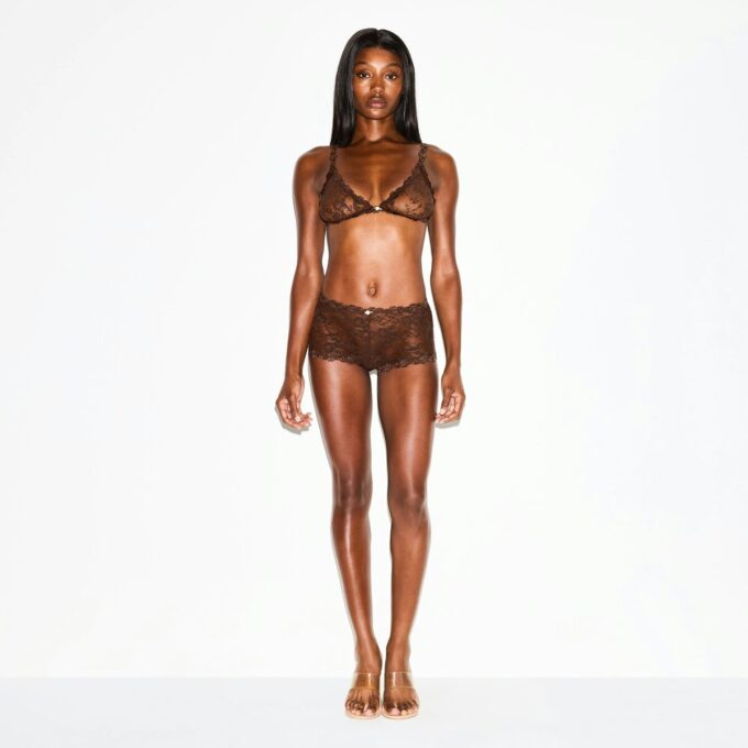 STRETCH LACE BOY SHORT STRETCH LACE BOY SHORT