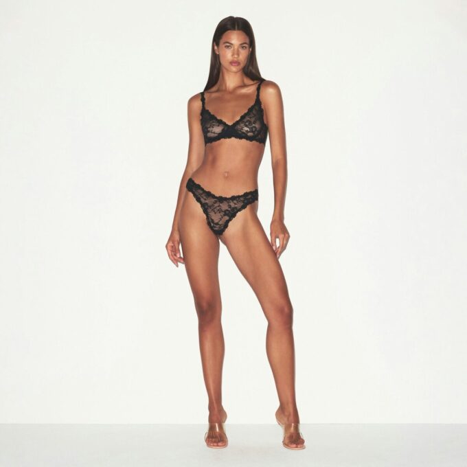 STRETCH LACE UNLINED DEMI BRA STRETCH LACE UNLINED DEMI BRA