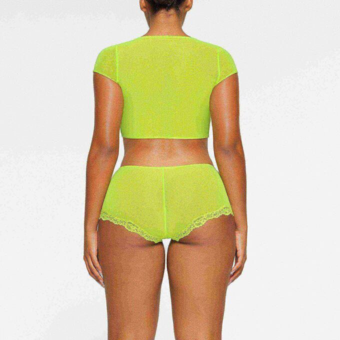 SUMMER MESH SUPER CROPPED TOP SUMMER MESH SUPER CROPPED TOP