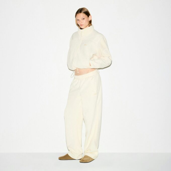 TEDDY BOXY ZIP UP JACKET TEDDY BOXY ZIP UP JACKET