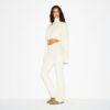 TEDDY FUNNEL NECK CROPPED JACKET TEDDY FUNNEL NECK CROPPED JACKET