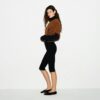 TEDDY FUNNEL NECK CROPPED JACKET