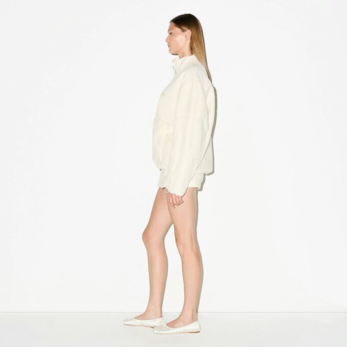 TEDDY OVERSIZED HALF ZIP UP PULLOVER