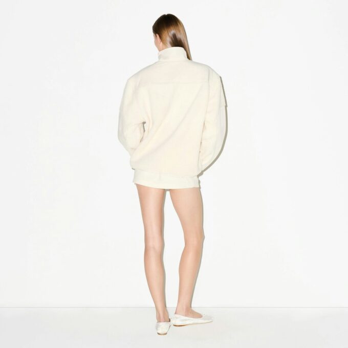 TEDDY OVERSIZED HALF ZIP UP PULLOVER