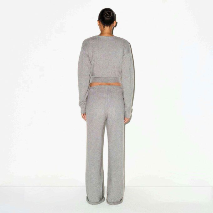 TEXTURED KNIT WRAP SWEATER TEXTURED KNIT WRAP SWEATER