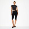 THE ESSENTIAL COLLECTION HIGH-WAISTED CAPRI THE ESSENTIAL COLLECTION HIGH-WAISTED CAPRI
