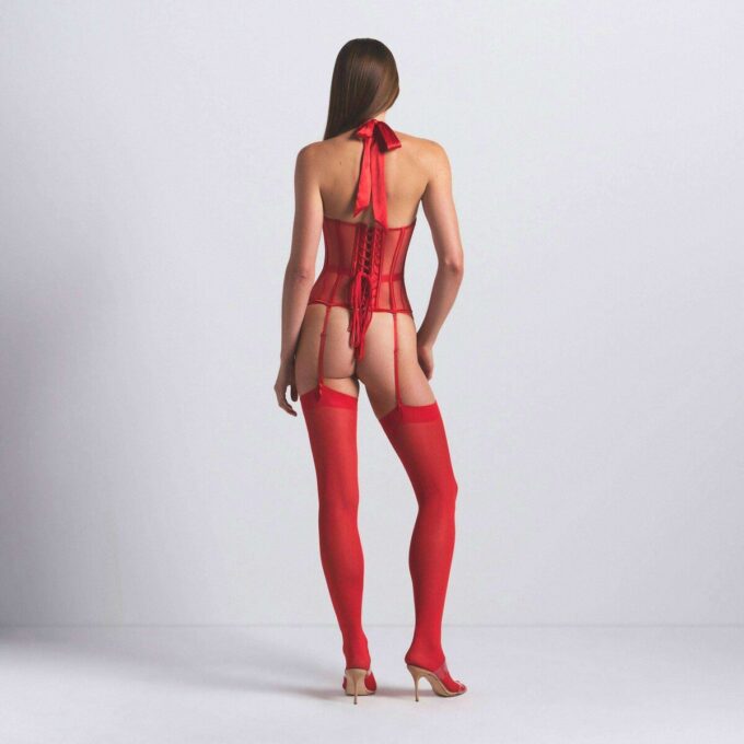 TULLE GARTER CORSET TULLE GARTER CORSET