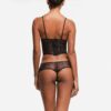 ULTRA FINE LACE PLUNGE CORSET ULTRA FINE LACE PLUNGE CORSET