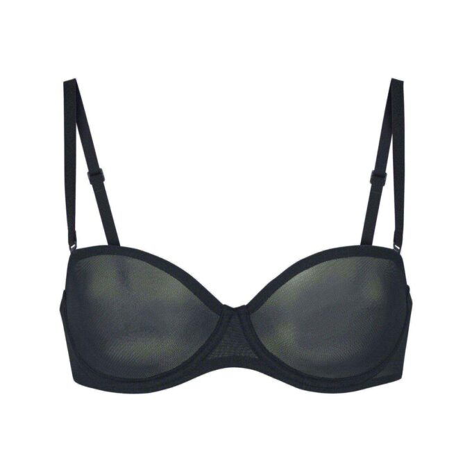 ULTRA FINE MESH STRAPLESS BRA