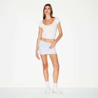 ULTRA LIGHT JERSEY SCOOP NECK T-SHIRT