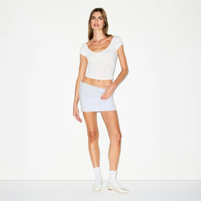 ULTRA LIGHT JERSEY SCOOP NECK T-SHIRT ULTRA LIGHT JERSEY SCOOP NECK T-SHIRT