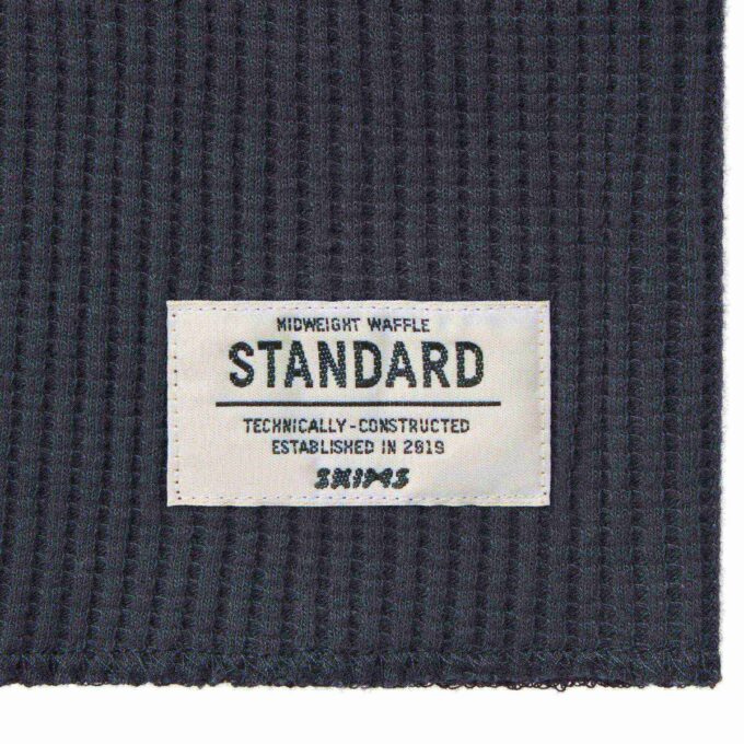 WAFFLE MENS LONG SLEEVE TOP WAFFLE MENS LONG SLEEVE TOP