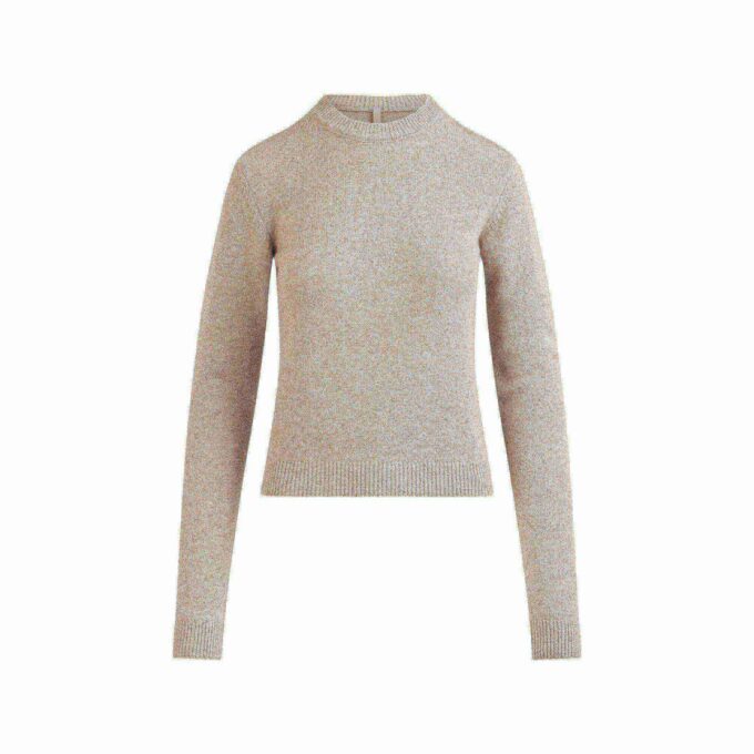WOOL CASHMERE CREWNECK SWEATER WOOL CASHMERE CREWNECK SWEATER