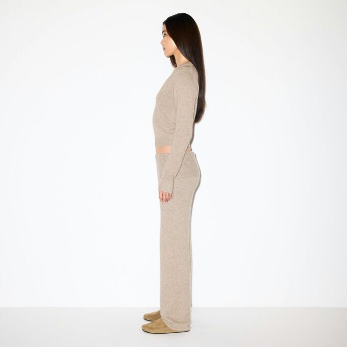 WOOL CASHMERE CREWNECK SWEATER WOOL CASHMERE CREWNECK SWEATER