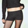 WOOL CASHMERE FOLDOVER HOT SHORT WOOL CASHMERE FOLDOVER HOT SHORT
