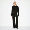 WOOL CASHMERE FOLDOVER PANT WOOL CASHMERE FOLDOVER PANT