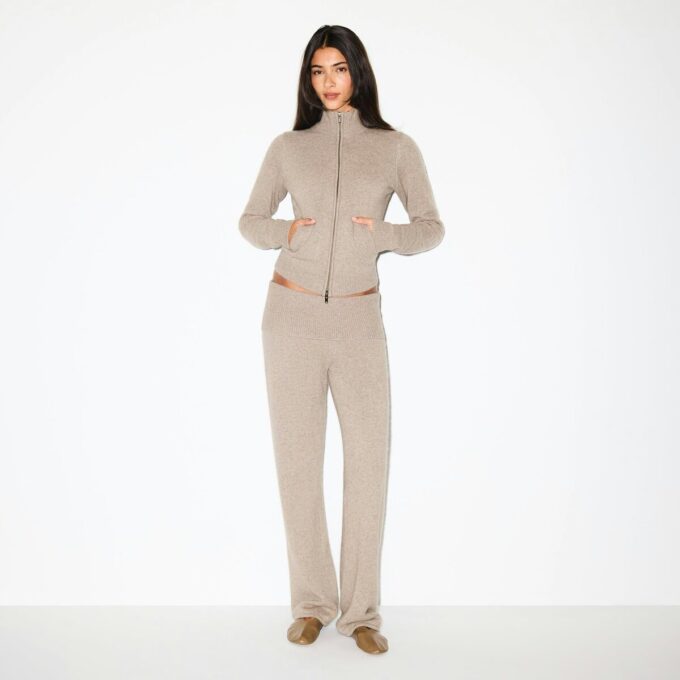 WOOL CASHMERE FOLDOVER PANT WOOL CASHMERE FOLDOVER PANT