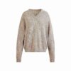 WOOL CASHMERE OVERSIZED V NECK SWEATER WOOL CASHMERE OVERSIZED V NECK SWEATER