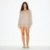 WOOL CASHMERE OVERSIZED V NECK SWEATER WOOL CASHMERE OVERSIZED V NECK SWEATER