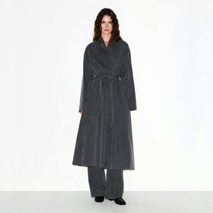 WOVEN LOUNGE LONG ROBE WOVEN LOUNGE LONG ROBE