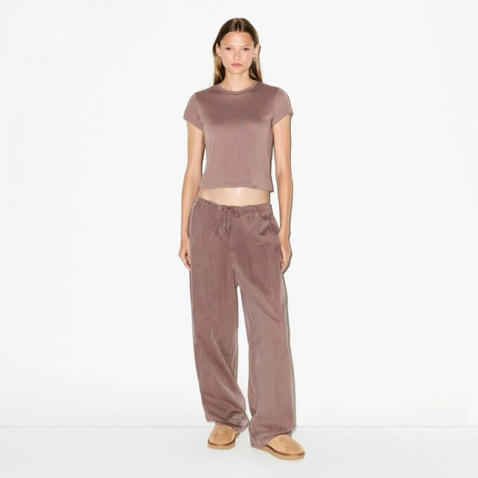 WOVEN LOUNGE OVERSIZED PANT WOVEN LOUNGE OVERSIZED PANT