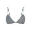 WOVEN LOUNGE TRIANGLE BRALETTE