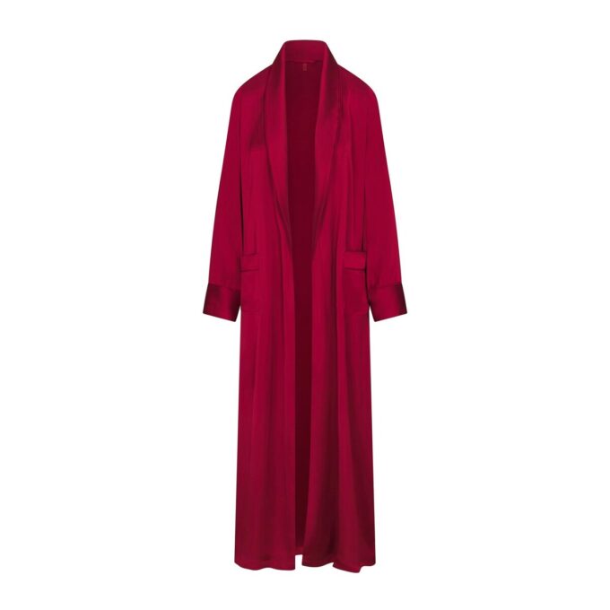 WOVEN SHINE LONG ROBE WOVEN SHINE LONG ROBE